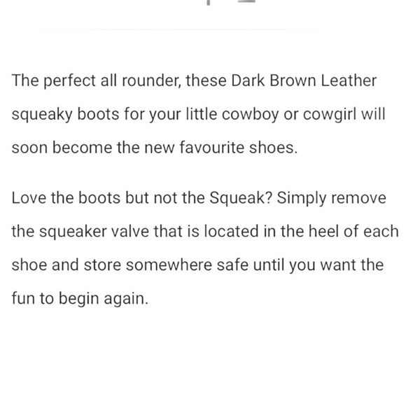 Squeak & Giggle Dark Brown Leather Zip Up Western Cowboy Boots Toddler Size ?? - Picture 12 of 13